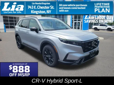 Silver 2026 Honda CR-V Hybrid Sport-L for sale in Kingston, NY