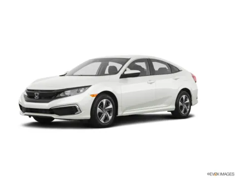 White 2020 Honda Civic LX for sale in Kingston, NY