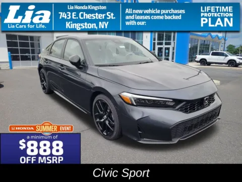 Gray 2026 Honda Civic Sport for sale in Kingston, NY