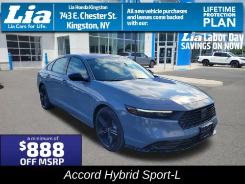 Gray 2026 Honda Accord Hybrid Sport-L for sale in Kingston, NY