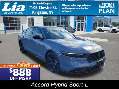 Gray 2026 Honda Accord Hybrid Sport-L for sale in Kingston, NY