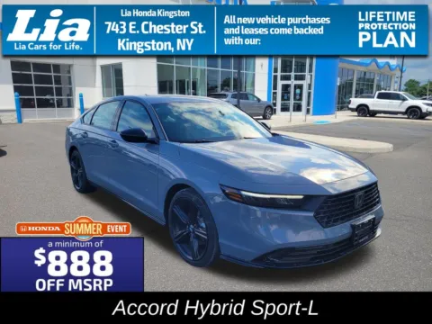Gray 2026 Honda Accord Hybrid Sport-L for sale in Kingston, NY