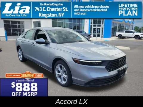 Silver 2026 Honda Accord LX for sale in Kingston, NY