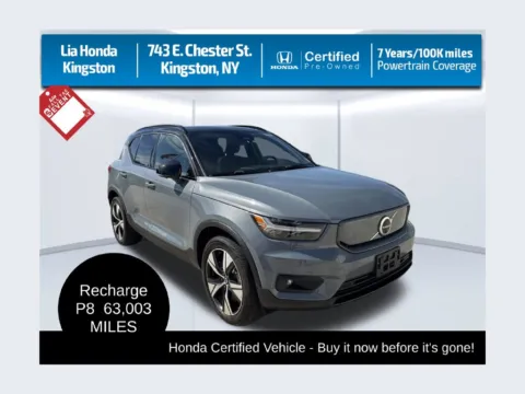 Gray 2021 Volvo XC40 Recharge Pure Electric P8 for sale in Kingston, NY