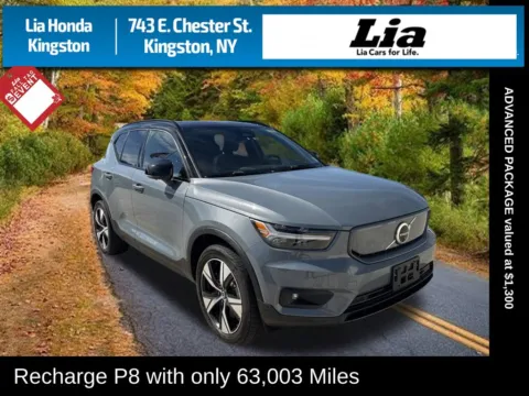 Gray 2021 Volvo XC40 Recharge Pure Electric P8 for sale in Kingston, NY