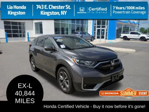 Gray 2020 Honda CR-V EX-L for sale in Kingston, NY
