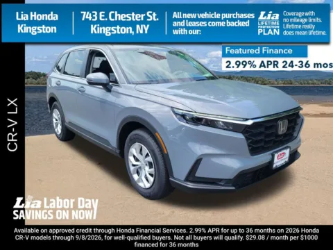 Gray 2026 Honda CR-V LX for sale in Kingston, NY