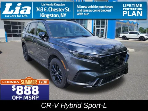 Gray 2026 Honda CR-V Hybrid Sport-L for sale in Kingston, NY