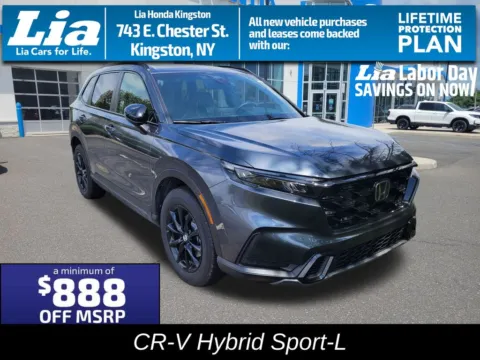 Gray 2026 Honda CR-V Hybrid Sport-L for sale in Kingston, NY