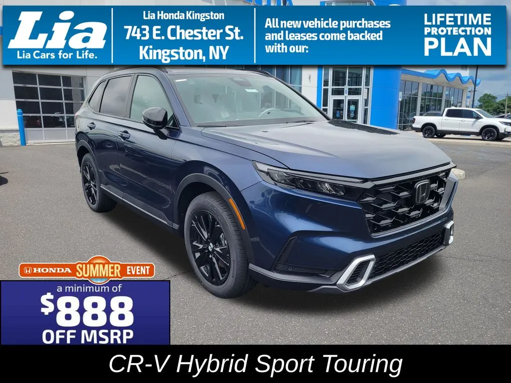 Blue 2026 Honda CR-V Hybrid Sport Touring for sale in Kingston, NY