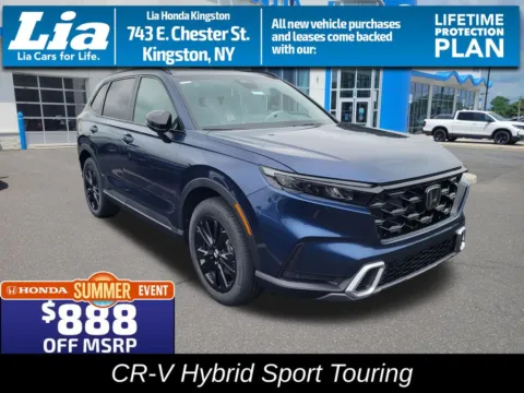 Blue 2026 Honda CR-V Hybrid Sport Touring for sale in Kingston, NY