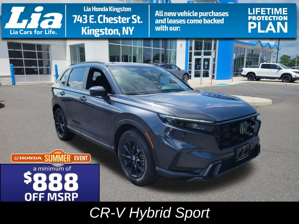 Gray 2026 Honda CR-V Hybrid Sport for sale in Kingston, NY