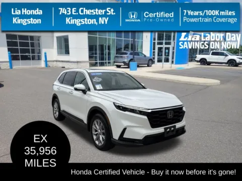 Silver 2024 Honda CR-V EX for sale in Kingston, NY