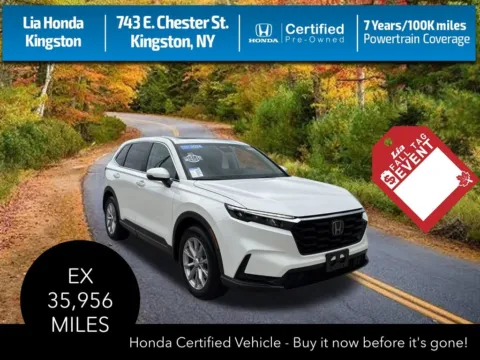 White 2024 Honda CR-V EX for sale in Kingston, NY