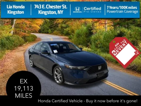 Blue 2023 Honda Accord EX for sale in Kingston, NY