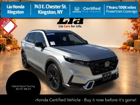 Silver 2025 Honda CR-V Hybrid Sport Touring for sale in Kingston, NY