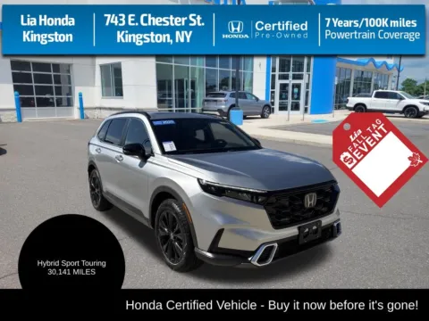 Silver 2025 Honda CR-V Hybrid Sport Touring for sale in Kingston, NY