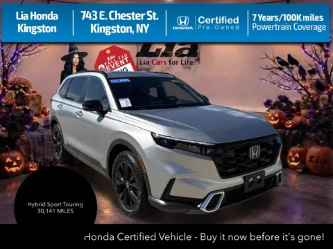 Silver 2025 Honda CR-V Hybrid Sport Touring for sale in Kingston, NY