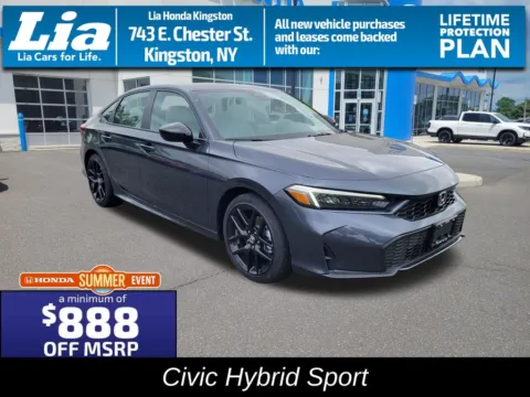 Gray 2026 Honda Civic Hybrid Sport for sale in Kingston, NY