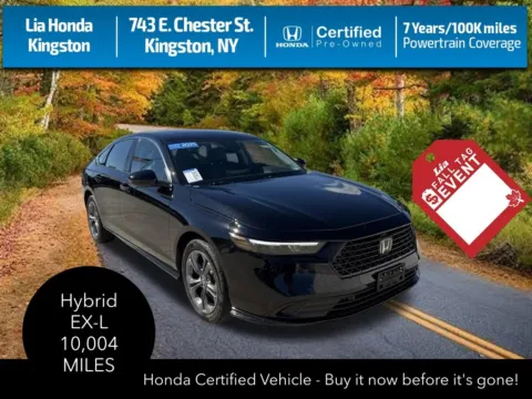 Black 2025 Honda Accord Hybrid EX-L for sale in Kingston, NY