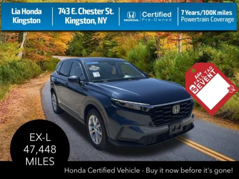 Gray 2024 Honda CR-V EX-L for sale in Kingston, NY