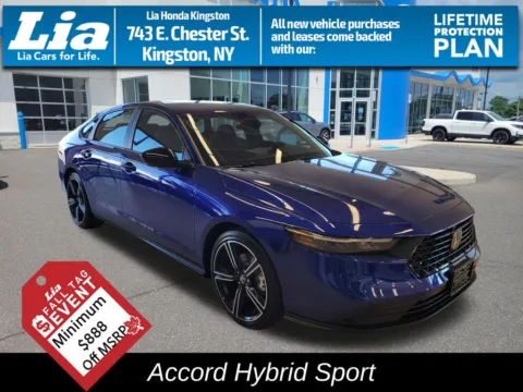 Blue 2026 Honda Accord Hybrid Sport for sale in Kingston, NY