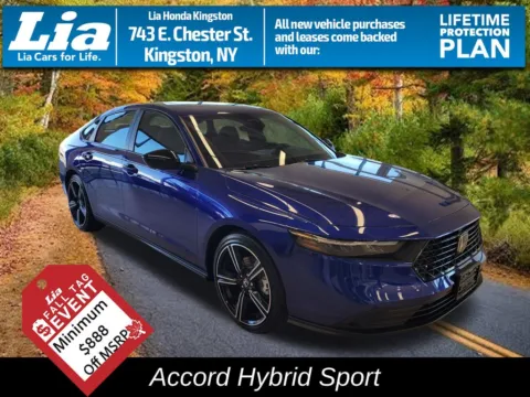 Blue 2026 Honda Accord Hybrid Sport for sale in Kingston, NY
