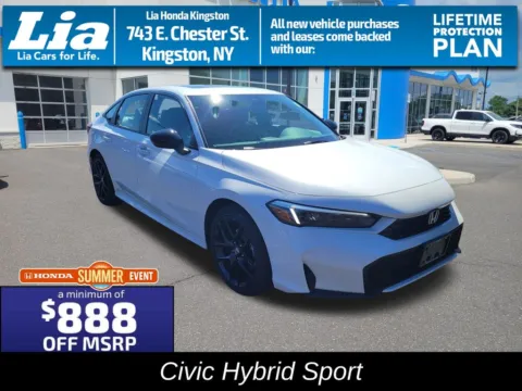 Silver 2026 Honda Civic Hybrid Sport for sale in Kingston, NY