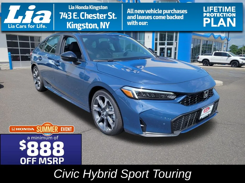 Blue 2026 Honda Civic Hybrid Sport Touring for sale in Kingston, NY