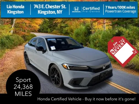 Gray 2024 Honda Civic Sport for sale in Kingston, NY