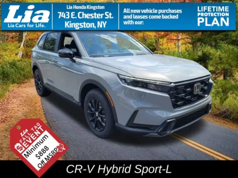 Gray 2026 Honda CR-V Hybrid Sport-L for sale in Kingston, NY
