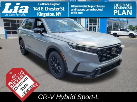 Gray 2026 Honda CR-V Hybrid Sport-L for sale in Kingston, NY
