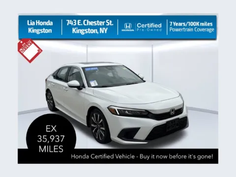 Gray 2024 Honda Civic EX for sale in Kingston, NY