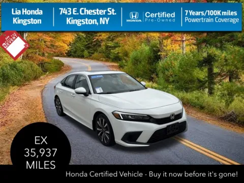 Gray 2024 Honda Civic EX for sale in Kingston, NY