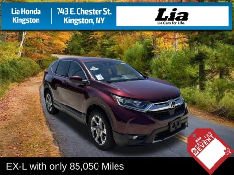 Red 2017 Honda CR-V EX-L for sale in Kingston, NY