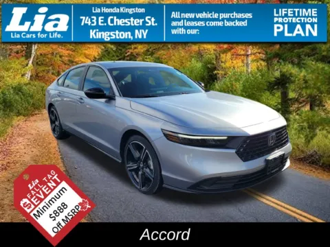 Silver 2026 Honda Accord Hybrid Sport for sale in Kingston, NY