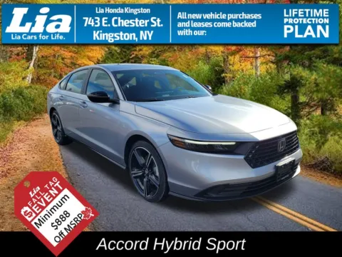 Silver 2026 Honda Accord Hybrid Sport for sale in Kingston, NY