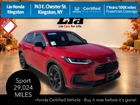 Red 2024 Honda HR-V Sport for sale in Kingston, NY