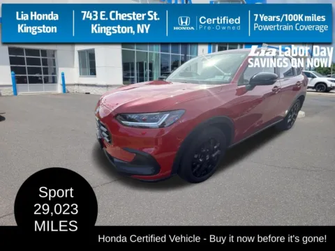 Red 2024 Honda HR-V Sport for sale in Kingston, NY
