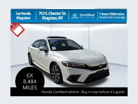 White 2023 Honda Civic EX for sale in Kingston, NY