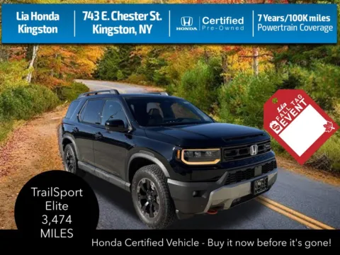 Black 2026 Honda Passport TrailSport Elite for sale in Kingston, NY