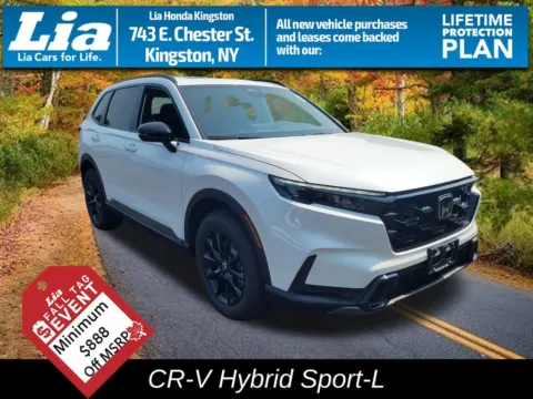 White 2027 Honda CR-V Hybrid Sport-L for sale in Kingston, NY