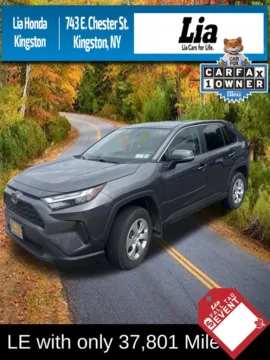 Gray 2024 Toyota RAV4 LE for sale in Kingston, NY