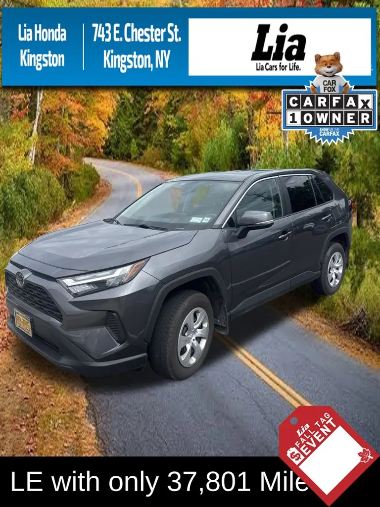 Gray 2024 Toyota RAV4 LE for sale in Kingston, NY