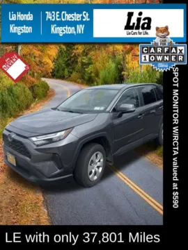 Gray 2024 Toyota RAV4 LE for sale in Kingston, NY