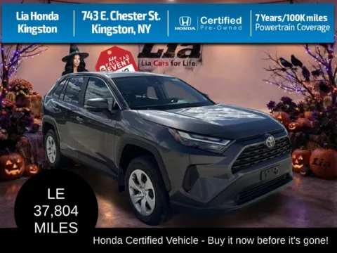Gray 2024 Toyota RAV4 LE for sale in Kingston, NY