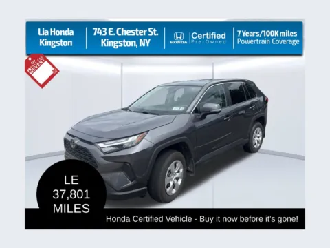 Gray 2024 Toyota RAV4 LE for sale in Kingston, NY