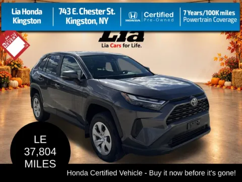 Gray 2024 Toyota RAV4 LE for sale in Kingston, NY