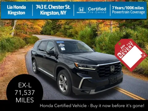 Black 2025 Honda Pilot EX-L for sale in Kingston, NY