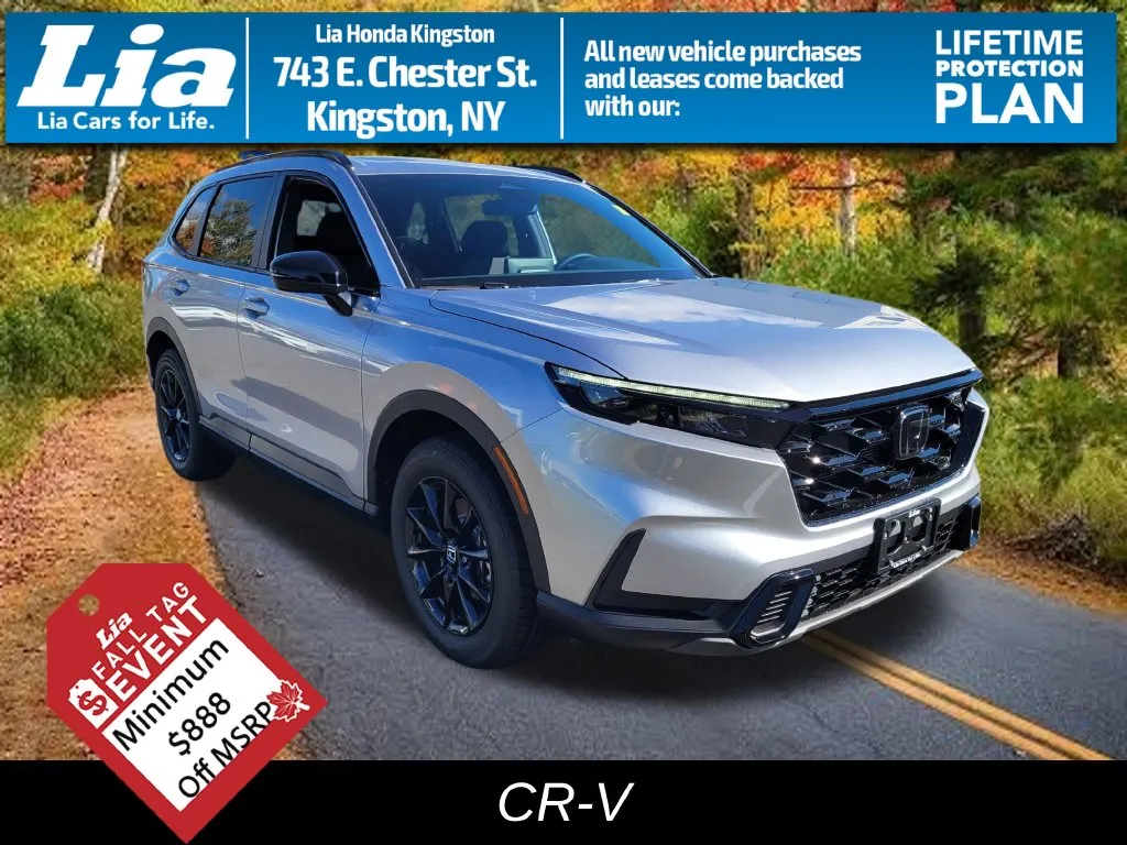 Silver 2027 Honda CR-V Hybrid Sport for sale in Kingston, NY